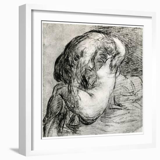 Lovers (Jupiter and I), C1560-Titian (Tiziano Vecelli)-Framed Giclee Print