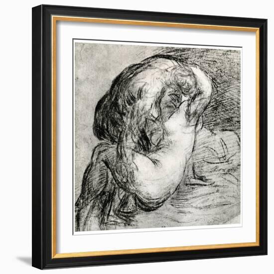 Lovers (Jupiter and I), C1560-Titian (Tiziano Vecelli)-Framed Giclee Print