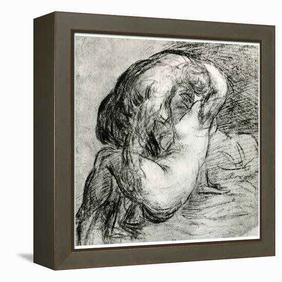 Lovers (Jupiter and I), C1560-Titian (Tiziano Vecelli)-Framed Premier Image Canvas