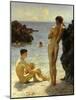 Lovers of the Sun, 1923-Henry Scott Tuke-Mounted Giclee Print