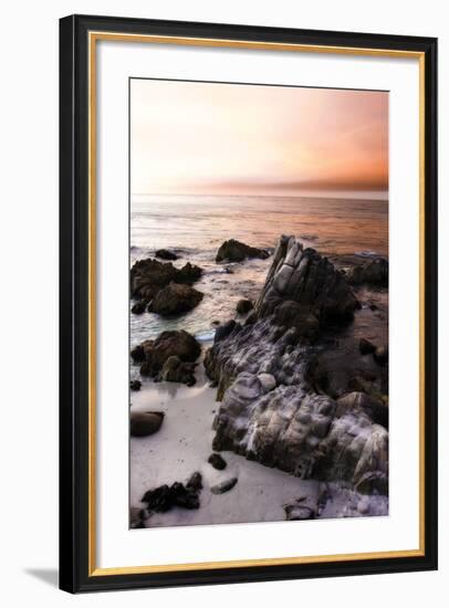 Lovers Point Sunset 4-Alan Hausenflock-Framed Photographic Print