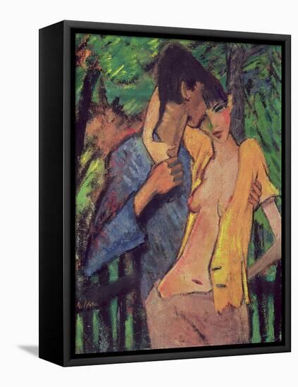 Lovers-Otto Mueller-Framed Premier Image Canvas