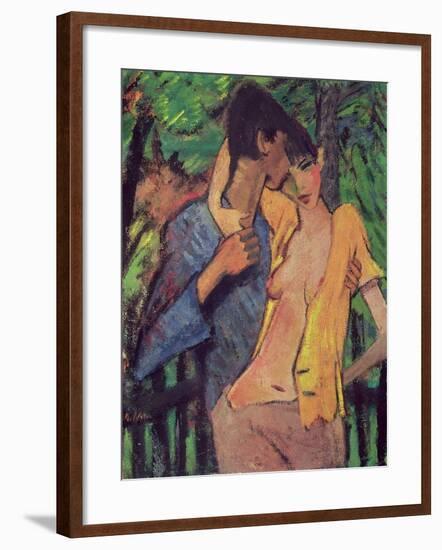 Lovers-Otto Mueller-Framed Giclee Print