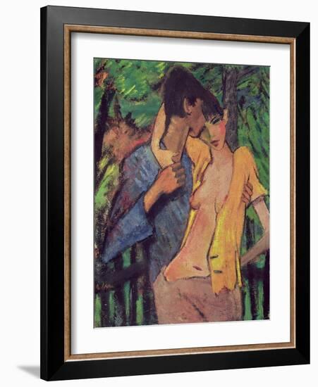 Lovers-Otto Mueller-Framed Giclee Print