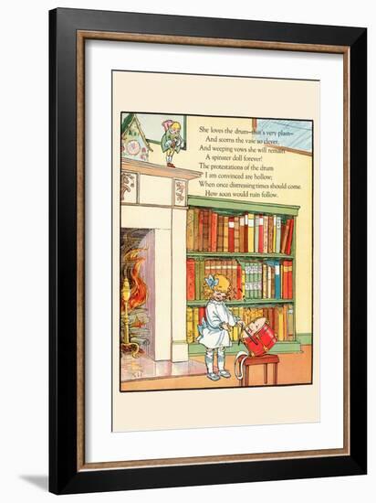 Loves The Drum-Eugene Field-Framed Art Print