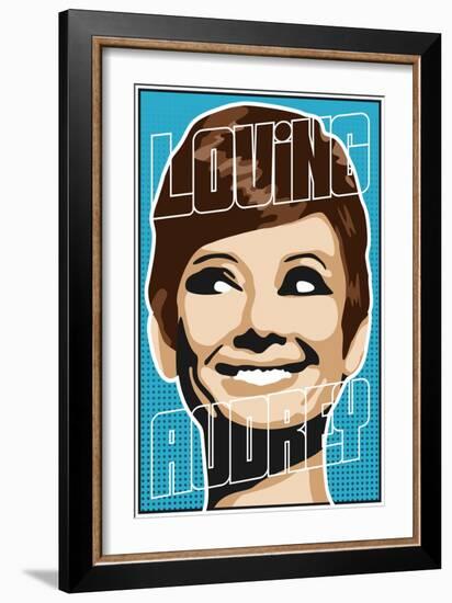 Loving Audrey I-Cristian Mielu-Framed Art Print