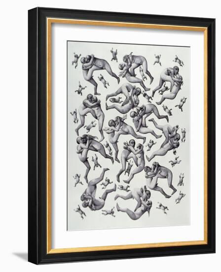 Loving Couples, 1987-Evelyn Williams-Framed Giclee Print