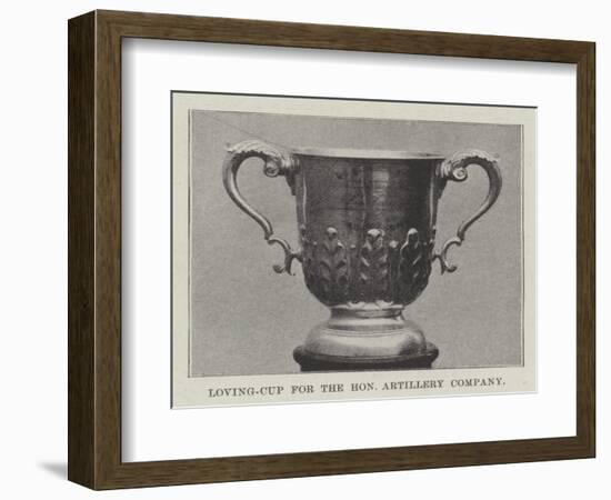 Loving-Cup for the Honourable Artillery Company-null-Framed Giclee Print