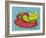 Loving Frog-Dieterle-Framed Art Print