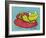 Loving Frog-Dieterle-Framed Art Print