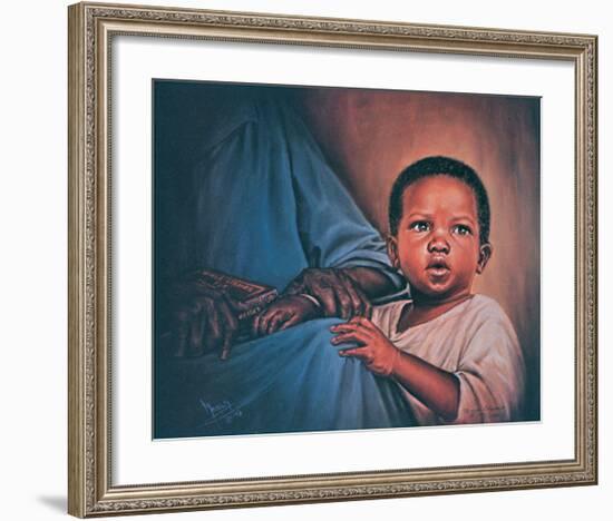 Loving Hold-Ginger Oliphant-Framed Art Print