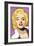 Loving Marilyn I-Cristian Mielu-Framed Art Print