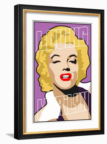 Loving Marilyn I-Cristian Mielu-Framed Art Print