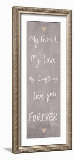 Loving Words I-Sasha Blake-Framed Giclee Print