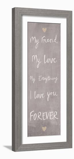 Loving Words I-Sasha Blake-Framed Giclee Print