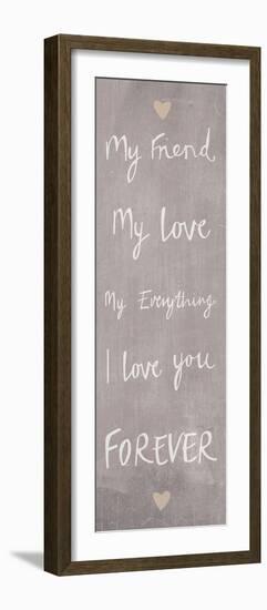 Loving Words I-Sasha Blake-Framed Giclee Print