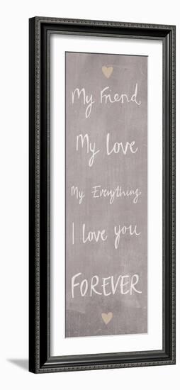 Loving Words I-Sasha Blake-Framed Giclee Print