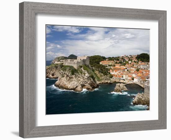 Lovrijenac Fortress, Dubrovnik, Dalmatia, Croatia, Europe-Richard Cummins-Framed Photographic Print