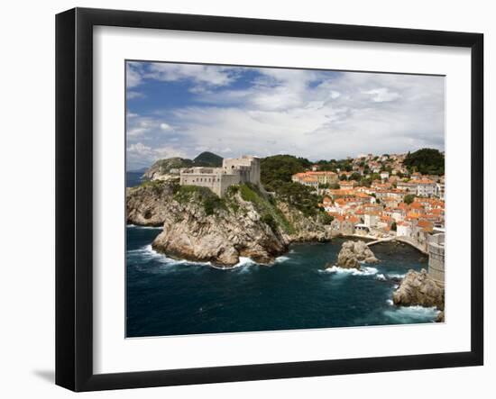 Lovrijenac Fortress, Dubrovnik, Dalmatia, Croatia, Europe-Richard Cummins-Framed Photographic Print