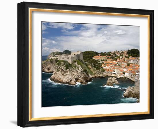 Lovrijenac Fortress, Dubrovnik, Dalmatia, Croatia, Europe-Richard Cummins-Framed Photographic Print