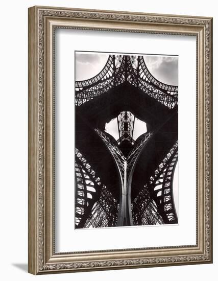 Low Angle of the Eiffel Tower-Alfred Eisenstaedt-Framed Photographic Print