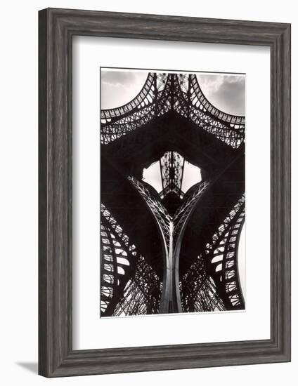 Low Angle of the Eiffel Tower-Alfred Eisenstaedt-Framed Photographic Print