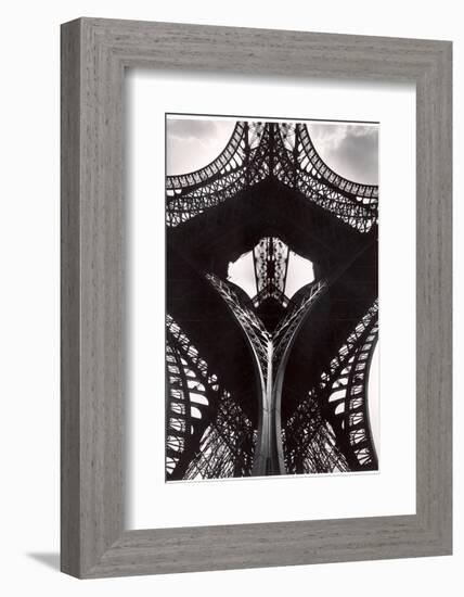 Low Angle of the Eiffel Tower-Alfred Eisenstaedt-Framed Photographic Print