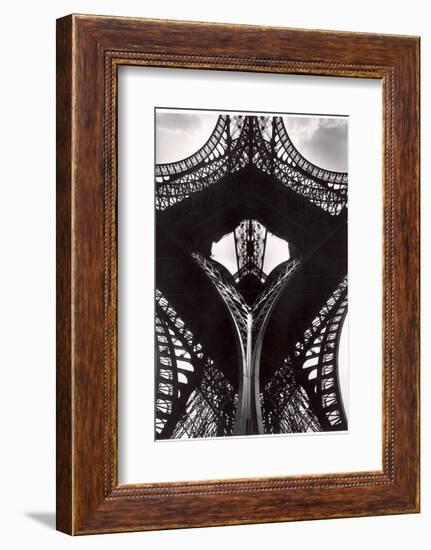 Low Angle of the Eiffel Tower-Alfred Eisenstaedt-Framed Photographic Print