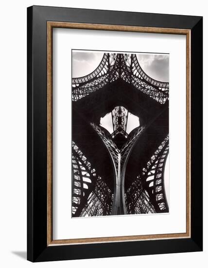 Low Angle of the Eiffel Tower-Alfred Eisenstaedt-Framed Photographic Print