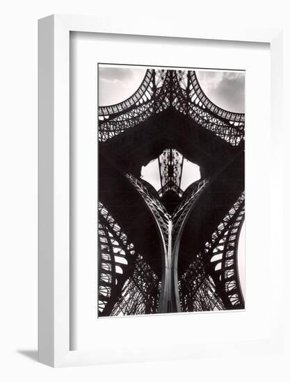 Low Angle of the Eiffel Tower-Alfred Eisenstaedt-Framed Photographic Print