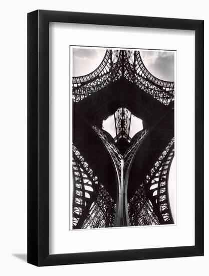 Low Angle of the Eiffel Tower-Alfred Eisenstaedt-Framed Photographic Print