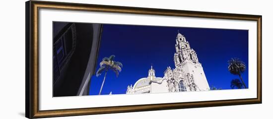 Low angle view of a cathedral, St. Francis Universal Catholic Cathedral Chapel, San Diego, Calif...-null-Framed Photographic Print