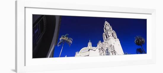 Low angle view of a cathedral, St. Francis Universal Catholic Cathedral Chapel, San Diego, Calif...-null-Framed Photographic Print