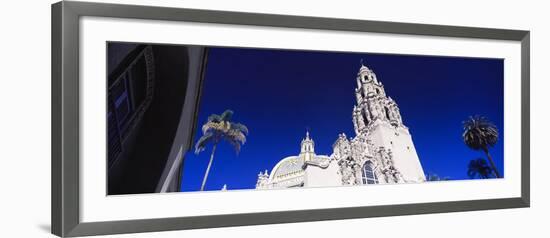 Low angle view of a cathedral, St. Francis Universal Catholic Cathedral Chapel, San Diego, Calif...-null-Framed Photographic Print