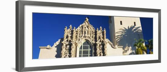 Low angle view of a cathedral, St. Francis Universal Catholic Cathedral Chapel, San Diego, Calif...-null-Framed Photographic Print