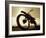 Low Angle View of a Dirt Bike-null-Framed Photographic Print