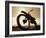 Low Angle View of a Dirt Bike-null-Framed Photographic Print