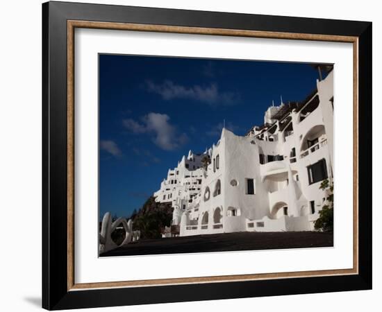 Low Angle View of a Hotel, Casapueblo, Punta Ballena, Punta Del Este, Maldonado, Uruguay-null-Framed Photographic Print