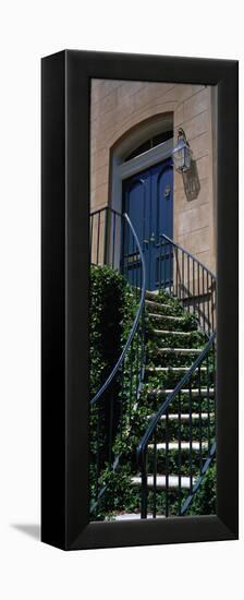 Low Angle View of a House, Savannah, Georgia, USA-null-Framed Stretched Canvas