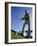 Low Angle View of a Senior Man Swinging a Golf Club-null-Framed Photographic Print