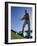 Low Angle View of a Senior Man Swinging a Golf Club-null-Framed Photographic Print