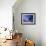 Low Angle View of a Teenage Girl Riding a Surfboard-George Silk-Framed Photographic Print displayed on a wall