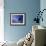 Low Angle View of a Teenage Girl Riding a Surfboard-George Silk-Framed Photographic Print displayed on a wall