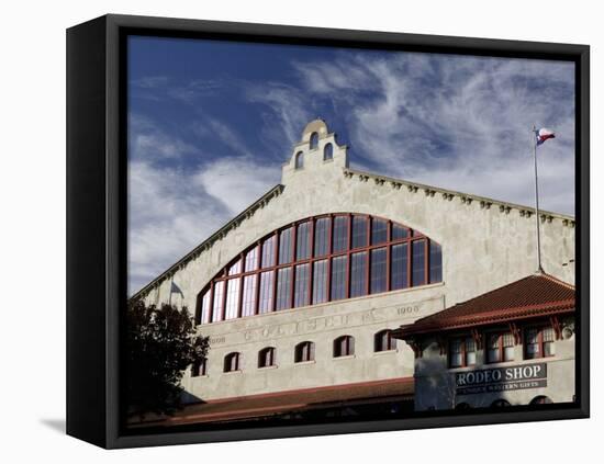 Low Angle View of an Amphitheater, Cowtown Coliseum, Fort Worth Stockyards, Fort Worth, Texas, USA-null-Framed Premier Image Canvas