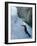 Low Angle View of an Ice Climber-null-Framed Photographic Print