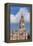 Low Angle View of Big Ben and Houses of Parliament, City of Westminster, London, England-null-Framed Stretched Canvas