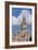 Low Angle View of Big Ben and Houses of Parliament, City of Westminster, London, England-null-Framed Photographic Print