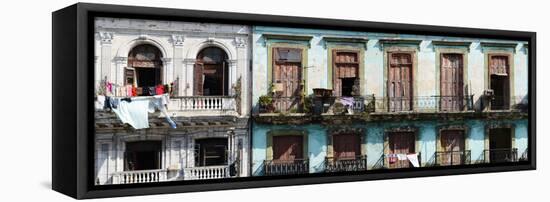 Low Angle View of Buildings, Havana, Cuba-null-Framed Stretched Canvas
