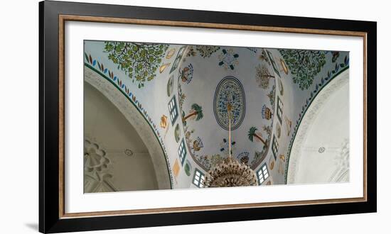 Low angle view of ceiling of Abuhav Synagogue, Safed (Zfat), Galilee, Israel-null-Framed Photographic Print