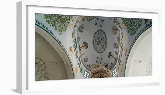 Low angle view of ceiling of Abuhav Synagogue, Safed (Zfat), Galilee, Israel-null-Framed Photographic Print
